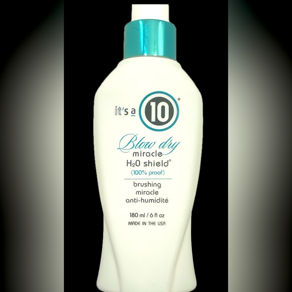 NWT Its A 10 Haircare Miracle Blow Dry H2O Shield 6oz Heat Protectant Hair Spray